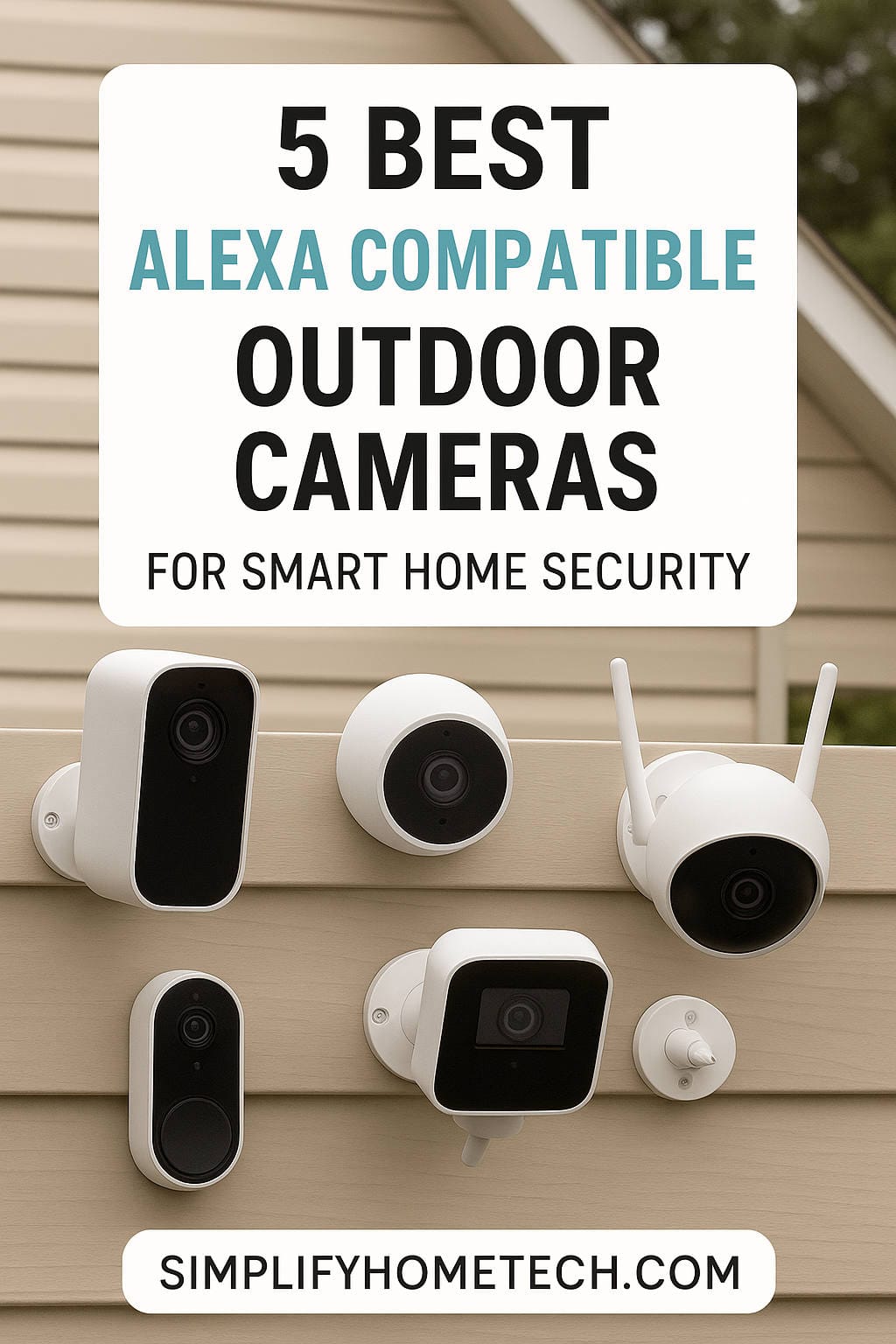 5 best Alexa-compatible outdoor security cameras