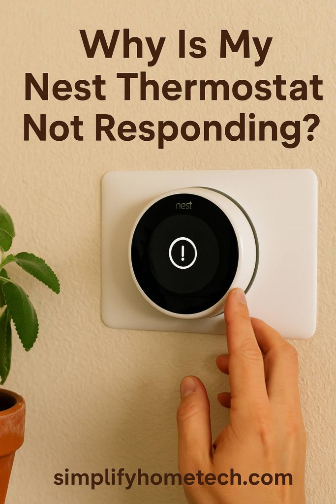 Why Is My Nest Thermostat Not Responding? Easy Fixes Inside - Simplify ...