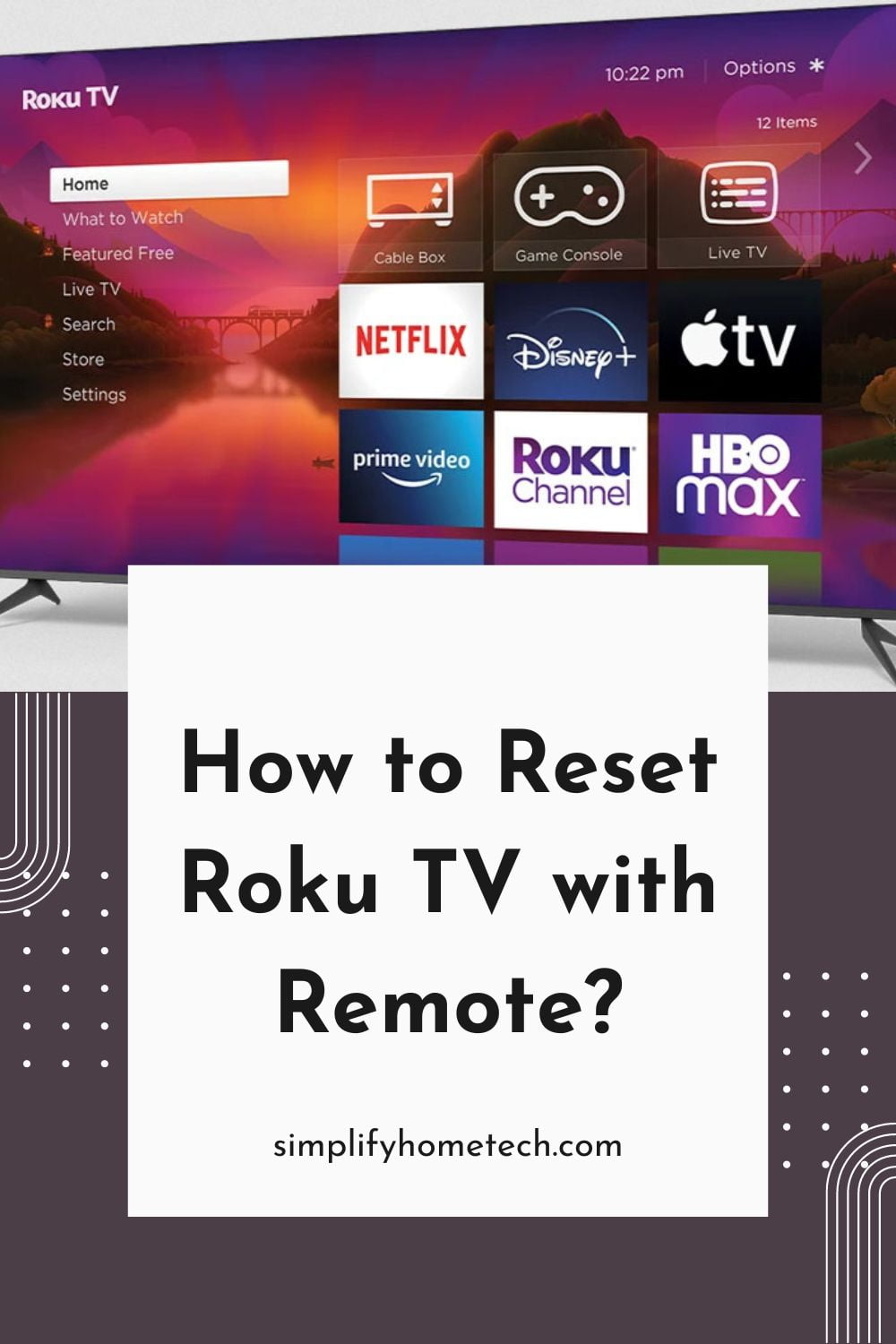 How to Reset Roku TV with Remote?