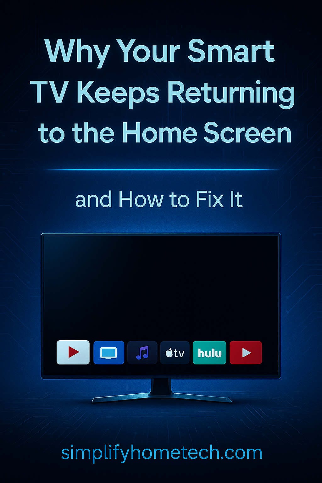 Why Your Smart TV Keeps Returning to the Home Screen & How to Fix It