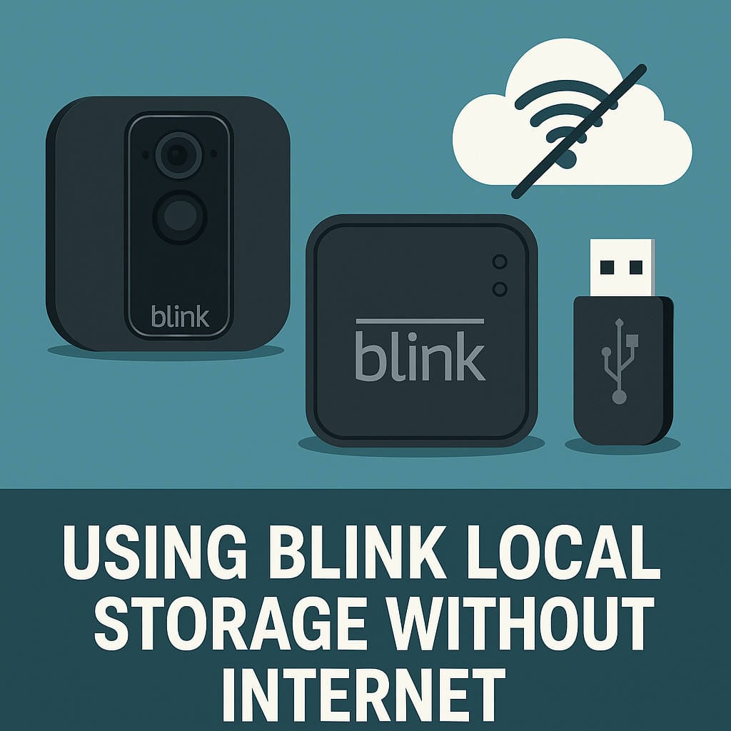 Using Blink Local Storage Without Internet