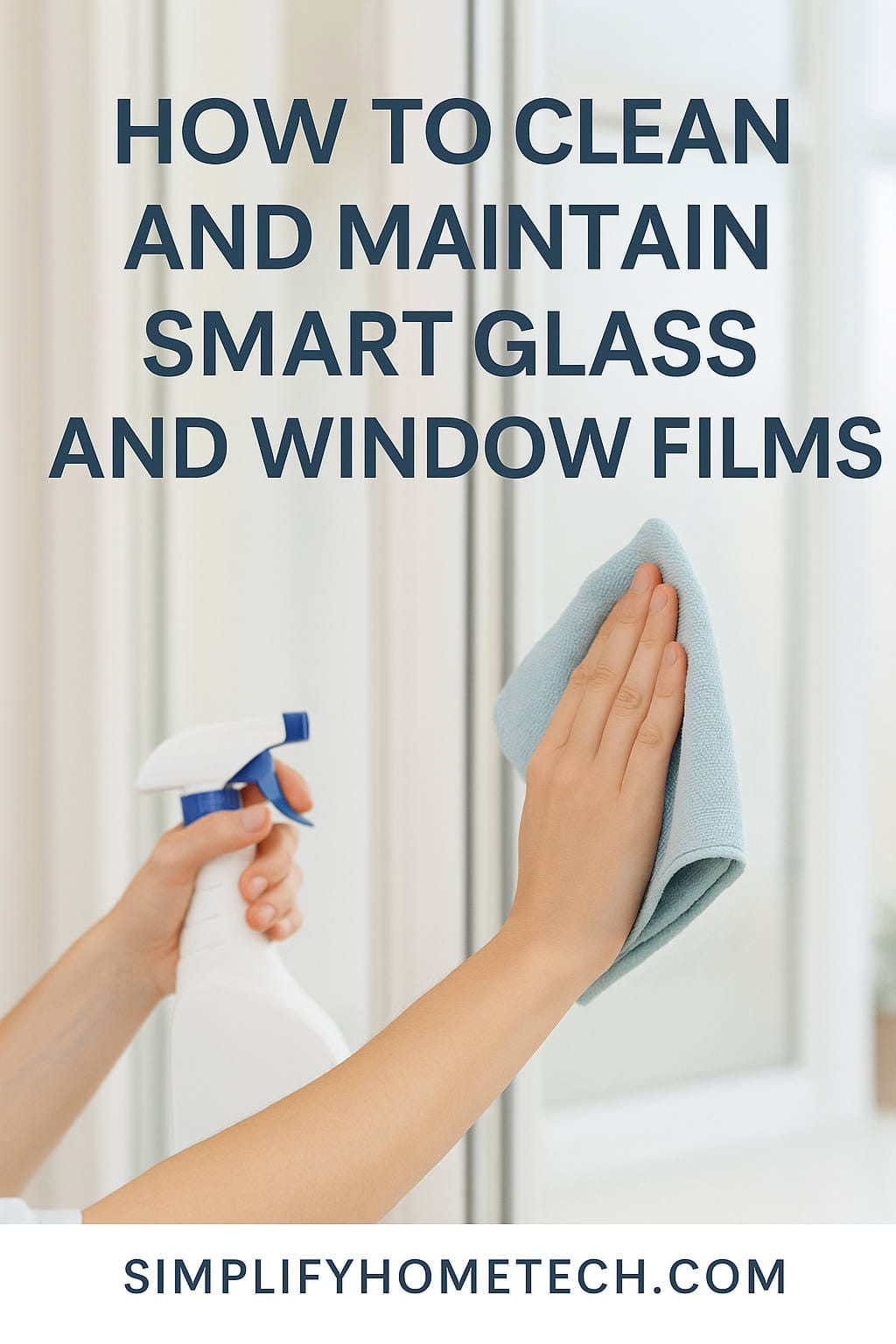 How to Clean and Maintain Smart Glass and Window Films