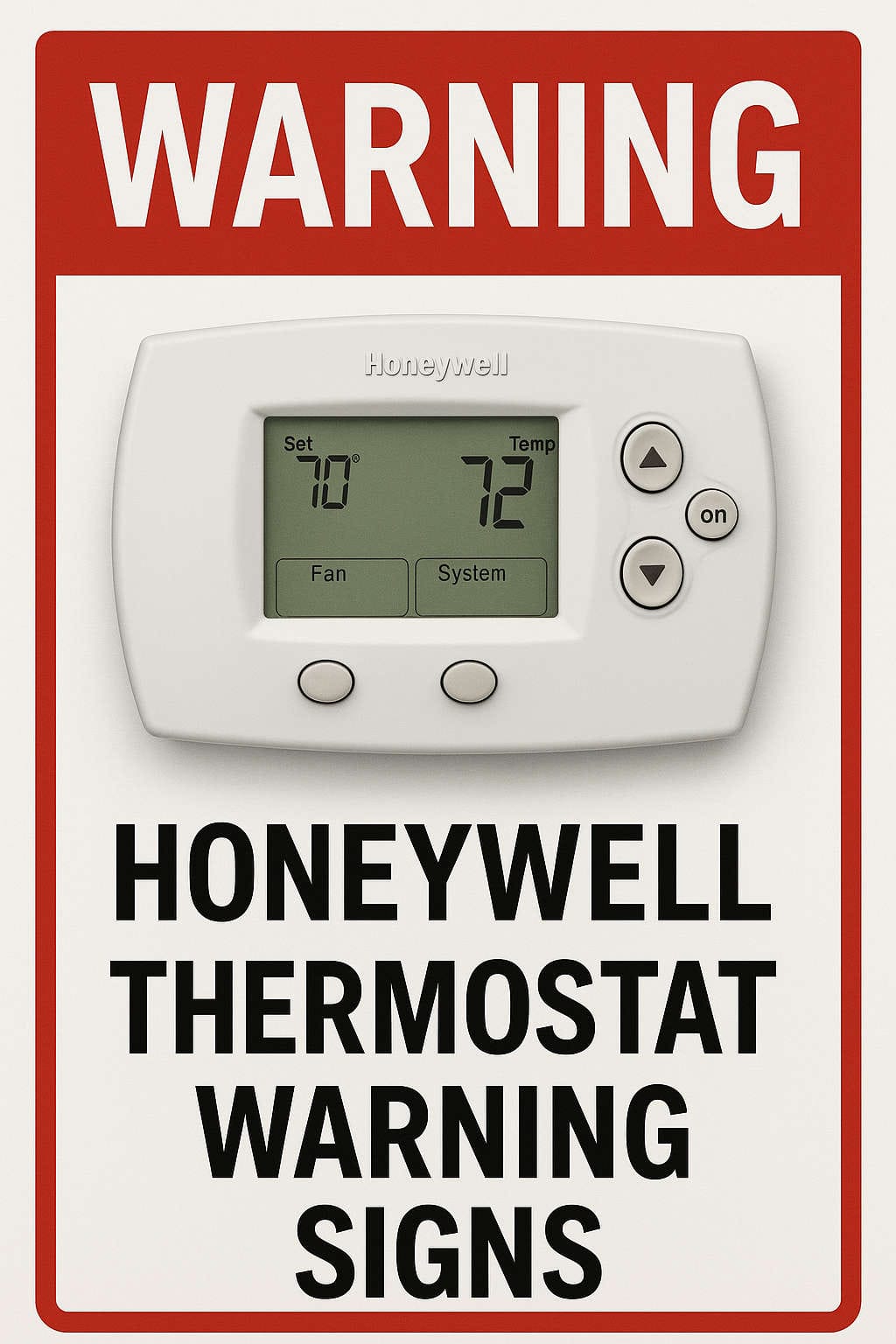 Honeywell Thermostat Warning Signs: How to Fix Issues Fast