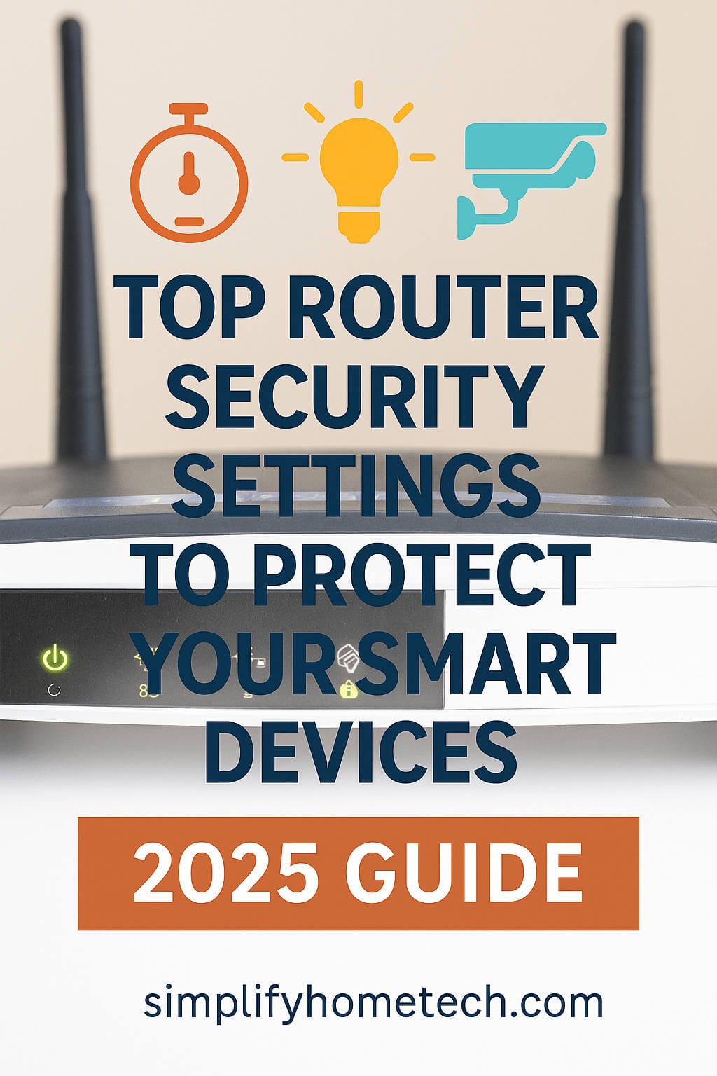 Router Security Settings for Smart Devices in 2025