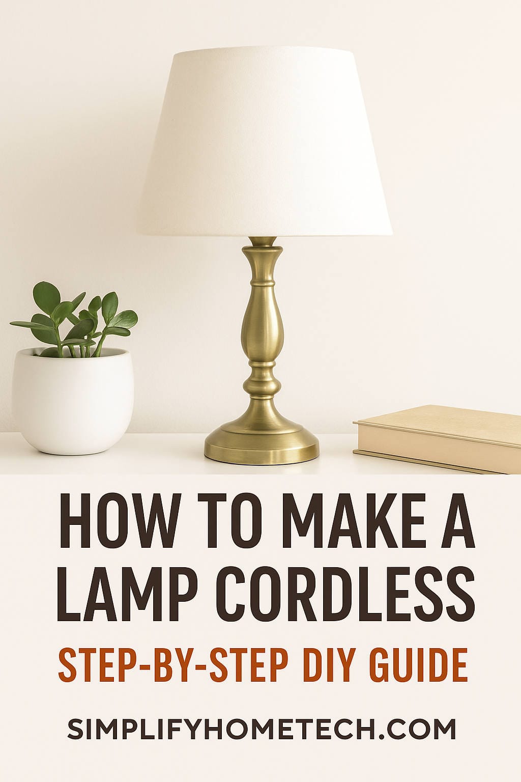 How to Make a Lamp Cordless