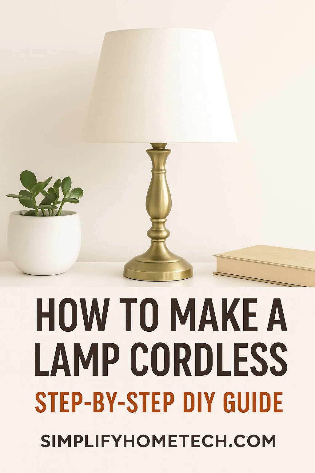 How to Make a Lamp Cordless
