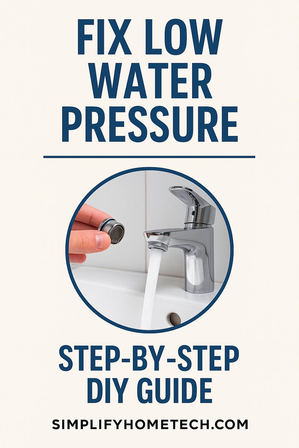 How to Fix Low Water Pressure in Your Home