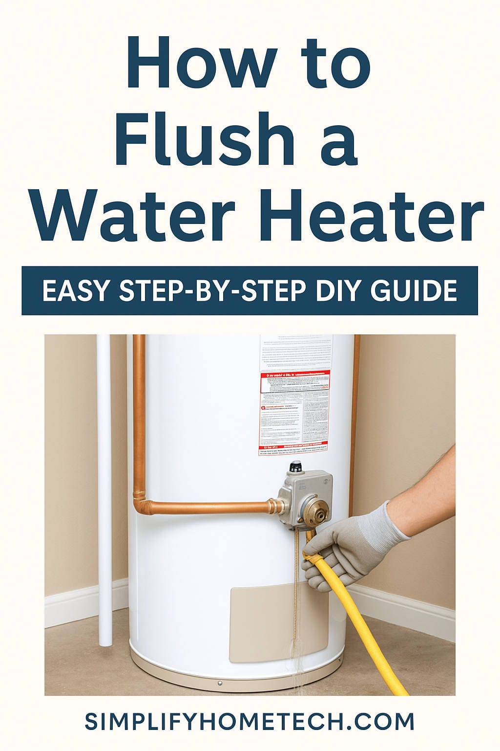 How to Flush a Water Heater Step-by-Step