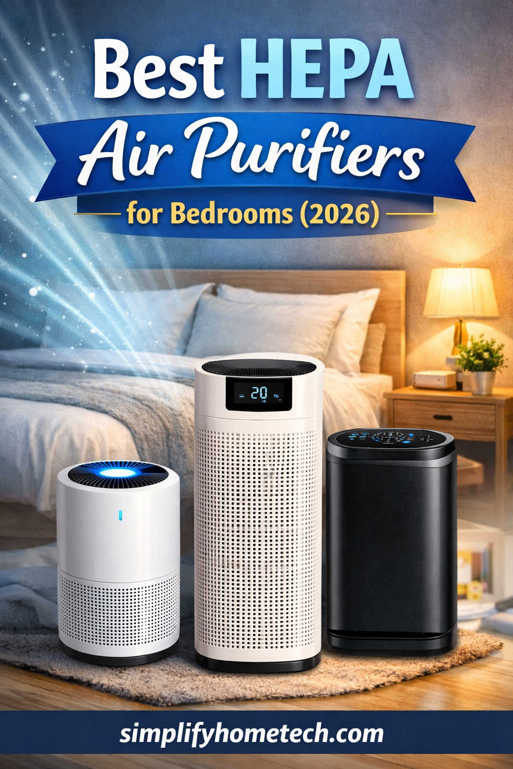 Best HEPA Air Purifiers for Bedrooms (2026)