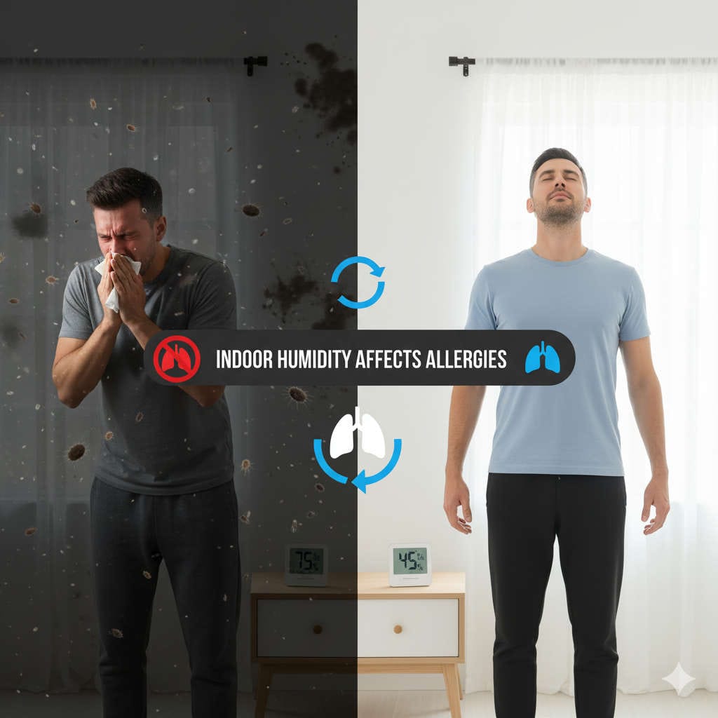 How Indoor Humidity Levels Transform Your Allergies and Home Comfort