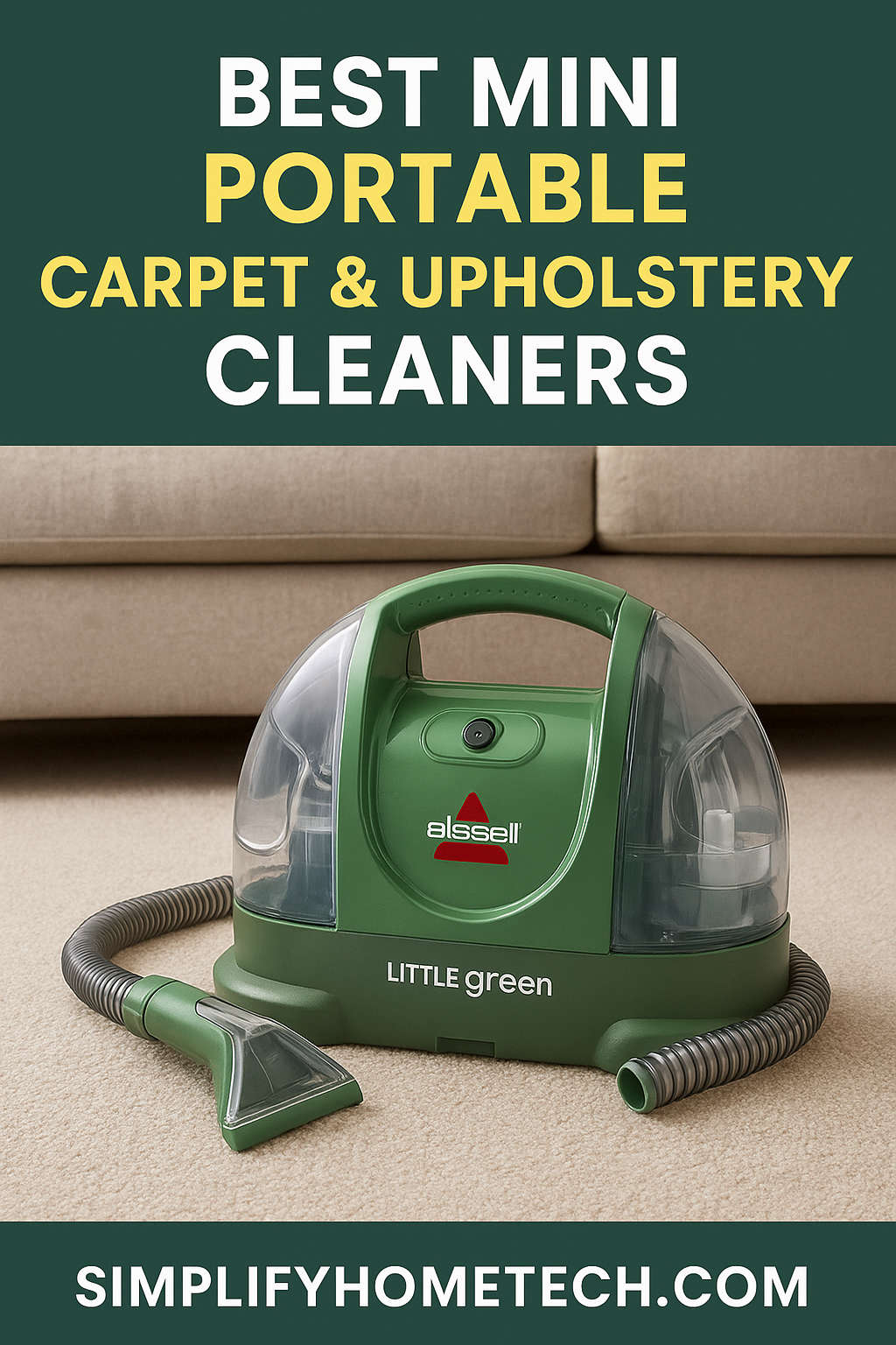 Best Mini Portable Carpet & Upholstery Cleaners 2025