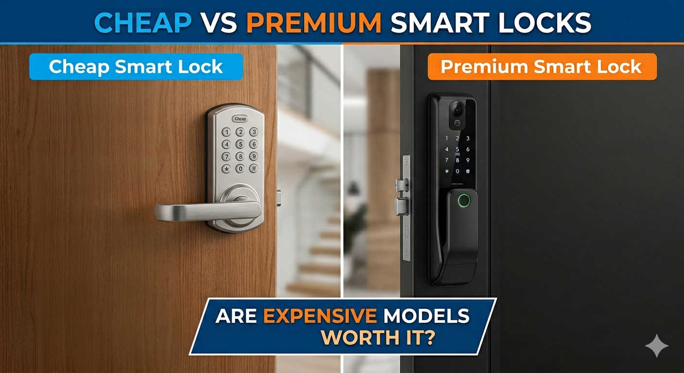 Cheap vs Premium Smart Locks: Are Expensive Models Worth It