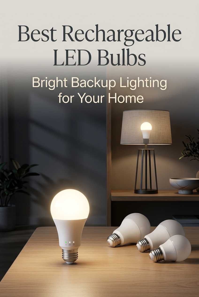 Best Rechargeable LED Bulbs for Home Use in 2026