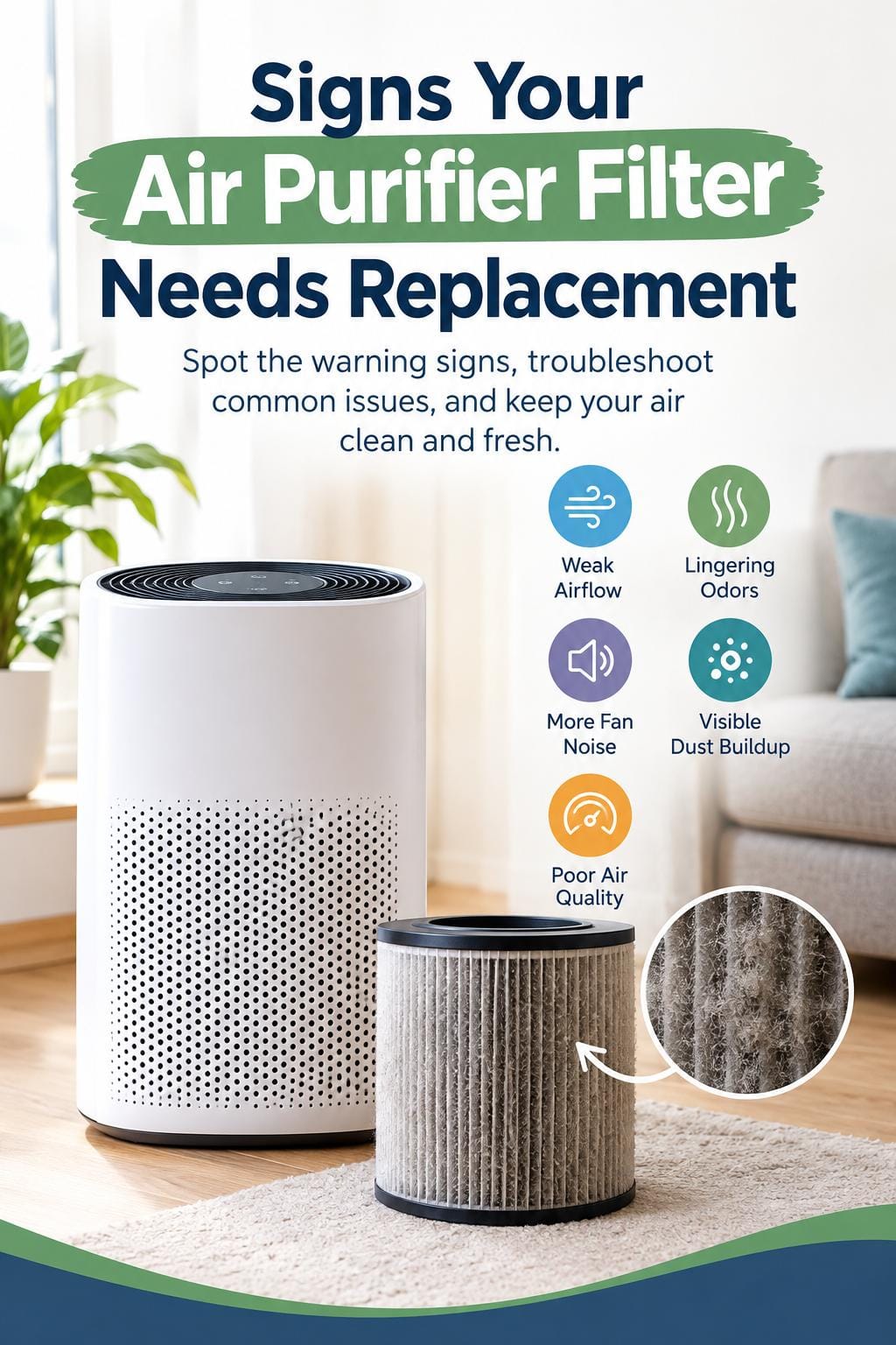 Signs Your Air Purifier Filter Needs Replacement