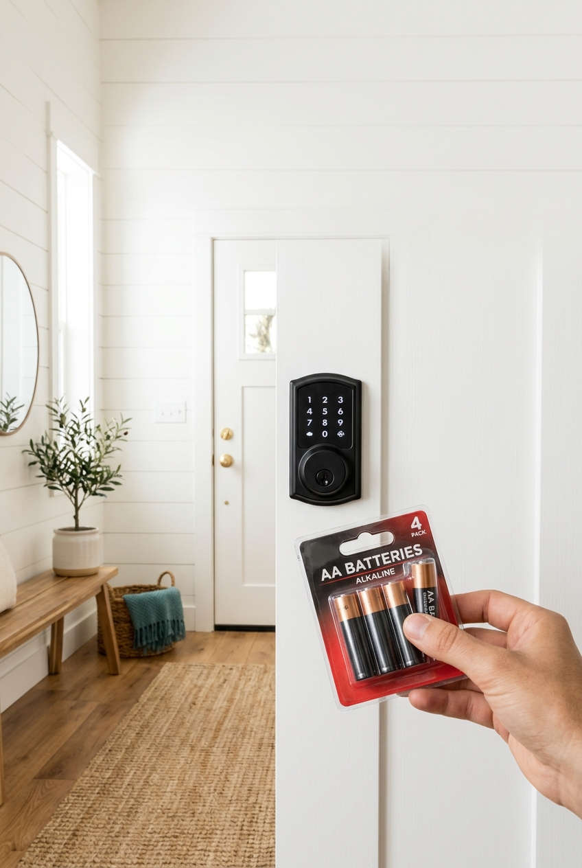 Schlage Lock Draining Batteries