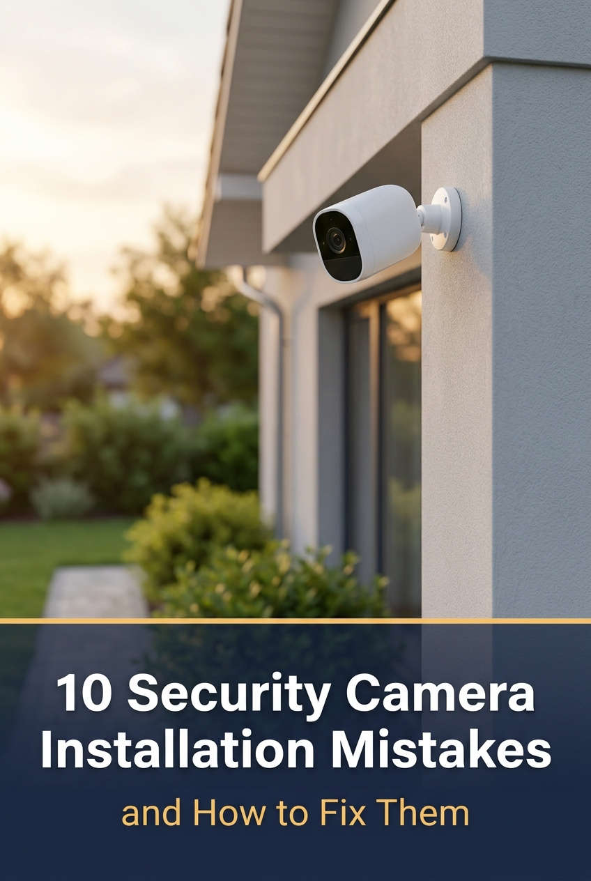 Top 10 Security Camera Installation Mistakes and How to Fix Them